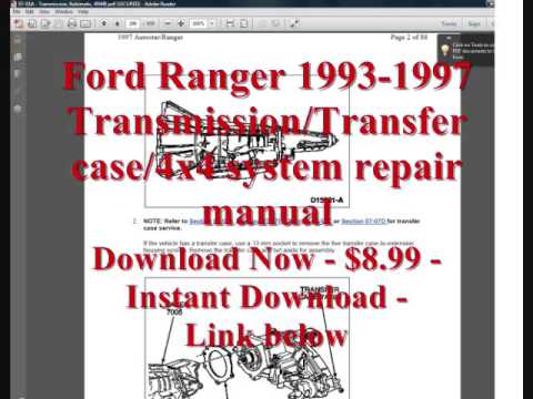 Free 1993 Ford Taurus Repair Manual Download